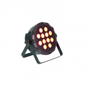 LED PAR luz RGBW- 12 LEDs x 10W (RGBW 4 en 1) - Tasa de protección: IP20- DMX512 Control, sonido activado, automático, maestro /