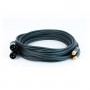 Cable de audio de alta calidad, cableado con 2 enchufes masculinos RCA + 2 conectores macho XLR. Longitud de 5 metros.- Paquete: